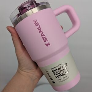 New STANLEY Quencher H2.0 Protour Tumbler cup bottle 20oz Cherry 🌸 Blossom pink